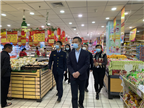 晉江市池店鎮黨委副書記、鎮長蔡清渠攜池店鎮市場監督管理所所長林俊峰等一行領導蒞臨中閩百匯橋南店